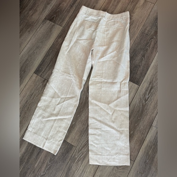 Banana Republic NWT PALMA STRAIGHT-LEG LINEN PANT Size 6 - Picture 6 of 11